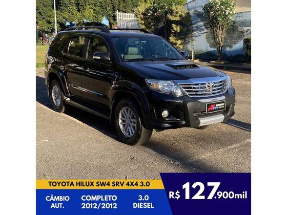 TOYOTA HILUX SW4 3.0 SRV 4X4 7 LUGARES 16V TURBO INTERCOOLER DIESEL 4P AUTOMÁTICO